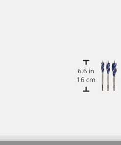 IRWIN Drill Bit Set for Wood, 3-Piece (3041003) 3 Piece 3PC SET SPEEDBOR MAX 5/8, Set 18 21drTGiwTHS