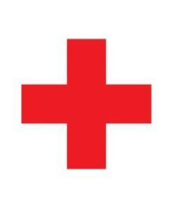 Red Cross Flag Polyester 3 ft. x 5 ft.