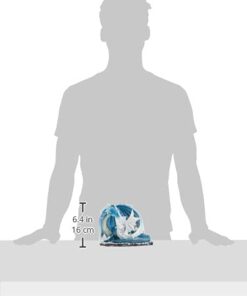 StealStreet SS-G-71533 Light Blue Dragon Mom with White Baby Statue Figurine, 7" 26 21gBPiNB bL