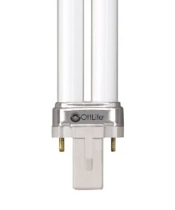 OttLite 13W Replacement Tube Light Bulb with Electronic Ballast Bulb - Compact Fluorescent Light Replacement - Bright Natural Daylight for Bedroom & Living Room - Low Heat & Glare Type E Light Bulb 20 21lOeexf8aL 1