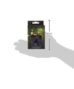 Elvish Dice Transparent/Blue (7) 18 21ompLqB79L