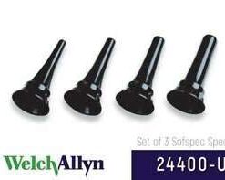 Alternative view of Welch Allyn 24400-U Reusable Ear Specula Set for Macro View and Diagnostic Otoscope, Universal, Polypropylene