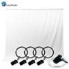LimoStudio Photo Video Photography Studio 5x10ft White Muslin Backdrop Background Screen with 5X Backdrop Holder Kit, AGG1336 13 21svk6hhIeL