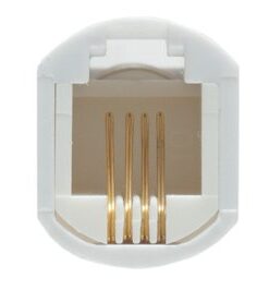 ECore Cables Telephone Cord Detangler - Extended Rotating - White - 3 Pack 6 21tBqEpJrnL