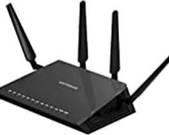 NETGEAR Nighthawk X4S Smart WiFi Router (R7800) - AC2600 Wireless Speed (up to 2600 Mbps) | Up to 2500 sq ft Coverage & 45 Devices | 4 x 1G Ethernet, 2 x 3.0 USB, and 1 x eSATA ports 39 21v4c9pn4tL