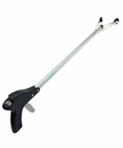 Vive Suction Cup Grabber Reacher 32" - Elderly Grab It Reaching Pickup Tool Heavy Duty for Seniors - Trash, Sticks, Litter Picker Upper - Extra Long Reach Handle & Handy Extension Arm Claw 1 48 21z99FCua3L