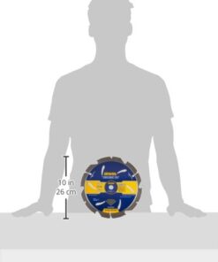 IRWIN 10-Inch Circular Saw Blade, Fiber Cement PCD, 6-Tooth (4935624) 10" 6T 8 31 PBz Q0uL