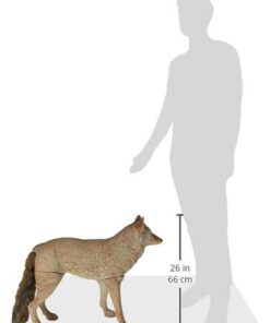 Flambeau Outdoors 5985MS-1 Lone Howler Coyote Decoy, One Size 23 31 TtgVeYL