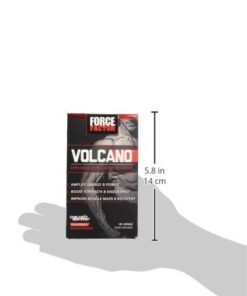 Force Factor Volcano Pre Workout Nitric Oxide Booster Supplement for Men with Creatine and L-Citrulline to Boost and Energy, Help Build Muscle, Better Pump and Workout, 120 Capsules 25 310VvhNe2CL