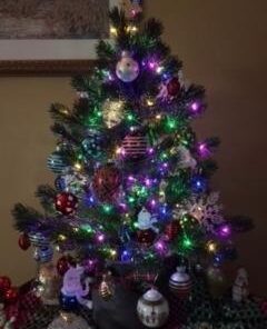 GDEALER 2 Pack LED Fairy Lights Halloween Battery Operated String Lights Waterproof 8 Modes Remote Control Color Changing Christmas Lights 60 LED 20 Feet Copper Wire Firefly Lights- Multicolor 34 311ZE59OQL