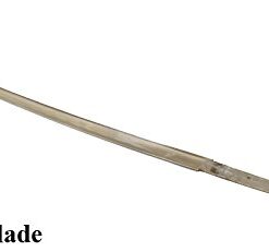 Vulcan Gear Classic Handmade Sharp Japanese Katana Samurai Sword with Scabbard and Single Sword Wood Stand - Choose You Handle (Tsuba) Style Orchid Tsuba 20 311m3HFdSKL