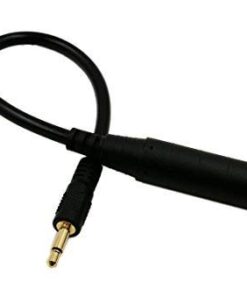 Alternative view of zdyCGTime CGTime Golden Plated 3.5mm Mono 1/8 inch Audio Male to 6.35mm 1/4 inch Female Jack Converter Cable Cord Adapter (25CM/10Inch) 25CM/10Inch