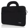 amCase Chromebook Case-14 inch Travel/Carry Sleeve with Handle-Black… 14 Inch Black 12 31287bbdJzL