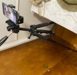 ZOMEI 65” Camera Tripod Compact Light Weight Travel Aluminum Camera/Phone Tripod for Canon Nikon with 2PC Quick Plates and Universal Phone Mount 11 lbs Load (Black) 50 312VPfkjbL