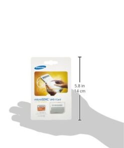 Samsung EVO 64GB 48/MB/s Micro SDXC Memory Card with Adapter up to (MB-MP64DA/AM) 34 312k5eMssUL