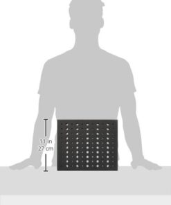 POWERTEC 71046 Router Bit Tray for 110 Bits, 1-5/16” Thick, 50 1/2 inch and 60 1/4 inch Shank Router Bits,Black Router bit tray, 110 Holes 16 3137ZPLO4L