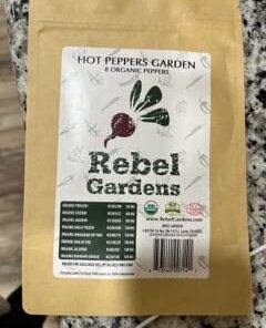 Hot Pepper Seeds - Organic Heirloom Chili Seed Variety Pack for Planting - Cayenne, Jalapeno, Habanero, Poblano, and More 59 313EzlzjHmL