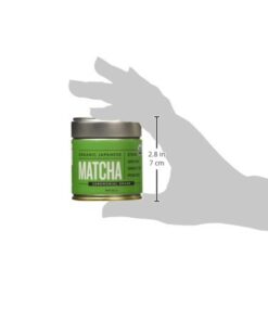 Jade Leaf Organic Ceremonial Grade Matcha Green Tea Powder - Authentic Japanese Origin - Teahouse Edition Premium First Harvest (1.06 Ounce) Ceremonial Teahouse (Tin) 1.06 Ounce (Pack of 1) 33 313Gr1XwqJL
