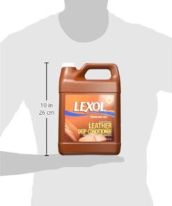 Lexol Leather Conditioner, Use on Furniture, Car Interiors, Shoes, Handbags, Accessories, 101.4 Fl Oz Each Unscented 25 313da6GhTPL