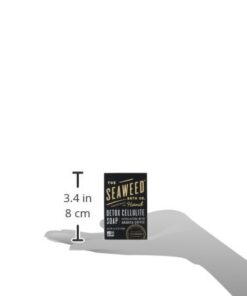 Seaweed Bath Co. Exfoliate Detox Body Soap, 3.75 Ounce, Sustainably Harvested Seaweed, Charcoal (Packaging May Vary) Body Bar Soap-Exfoliate 3.75 Ounce (Pack of 1) 8 314EmoYPiSL