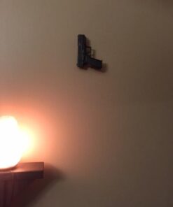 Tactical Quick Draw Gun Magnet Concealed Rifle & Shotgun Magnetic Holder Perfect as a Wall Mount Bed Mount Vehicle Car Gun Holder Mount in a Display Case for Fast Draw with Non-Scratch Coating 1 Pack 52 314JRa3tJtL