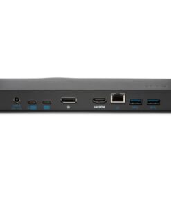 Alternative view of Kensington SD4600P USB-C Docking Station with Power Delivery Charging for 2015/2016 MacBook Retina 12”, Chromebook Pixel, Dell XPS 13” 9350/XPS 15” 9550, Dell Precision 5510 (K38231WW) Black Desktop
