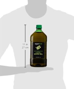 Amazon Fresh Mediterranean Blend Extra Virgin Olive Oil, 2QT (2L) 67.63 Fl Oz (Pack of 1) 24 3150LGDcIjL