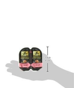 Sheba Wet Food PERFECT PORTIONS Paté Adult Wet Cat Food Trays (24 Count, 48 Servings), Delicate Salmon Entrée, Easy Peel Twin-Pack Trays , 1.32 Ounce (Pack of 48) 1.32 Ounce (Pack of 48) 32 315dr77WvBL