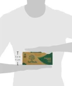 Stall Mates Wipes - Flushable Wipes | Individually Wrapped | Travel Friendly | Unscented with Vitamin-E & Aloe | (30 on-the-go singles) 30 Count (Pack of 1) 28 315xmIqLV5L