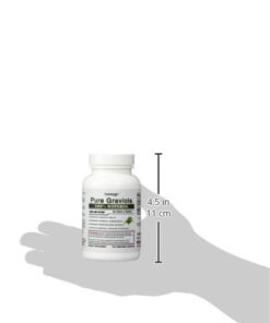 Superior Labs – Pure Natural Graviola NonGMO – 1,200mg, 120 Vegetable Caps– Natural Dietary Soursop Supplement – Healthy Skin & Helps Promotes Cell Growth – Respiratory System - Balanced Mood 25 316GQoTzEcL