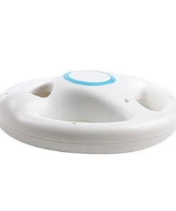 GH Mario Kart 8 Steering Wheel Compatible with Nintendo Wii (Original White, 2 Pack), Racing Games Wheels for Wii (U) Remote Controller (6 Colors Available) 2 Pack Original White 10 316TfGdp9kL