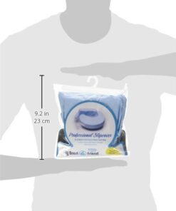 My Brest Friend Nursing Pillow Waterproof Slipcover – Machine Washable Breastfeeding Cushion Cover - Pillow not Included,Vinyl, Blue 14 316gyc0ZYxL