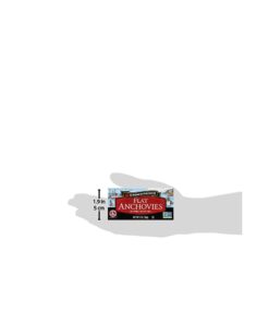 Crown Prince Flat Anchovies in Olive Oil, 2-Ounce Cans (Pack of 12) Regular 2 Ounce (Pack of 12) 18 316ietZFJjL