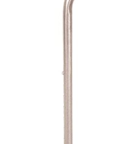 Blue Jay Offset Handle Cane - Soft Foam Grip Walking Stick with Ergonomic Handle - Height Adjustable Walking Device. Mobility Aids Silver 10 316x51WSL L