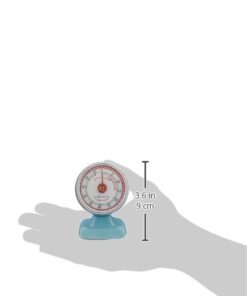 Kikkerland Vintage Streamline Kitchen Timer, Blue 6 317MOtkct1L