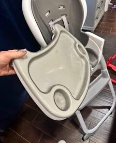 Ingenuity SmartClean Trio Elite 3-in-1 Convertible Baby High Chair, Toddler Chair, and Dining Booster Seat, For Ages 6 Months and Up, Unisex - Slate Trio Elite Slate 38 317T r6J8zL