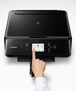 Canon PIXMA TS6220 Wireless All In One Photo Printer with Copier, Scanner and Mobile Printing, Black, Works with Alexa 39 317VCC 0irL