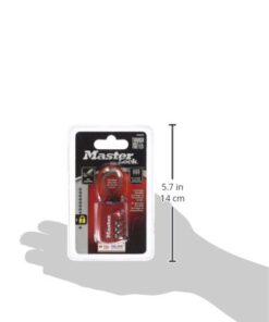 Master Lock TSA Set Your Own Combination Luggage Lock, TSA Approved Lock for Backpacks, Bags and Luggage, Colors May Vary 28 3188Gzxyg4L