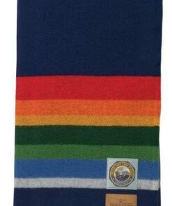 Alternative view of Pendleton, National Parks Blanket, Crater Lake Navy, Full (80in x 90in) Blue