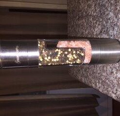 Lifestyle Dynamics The Original SpiceCrafts Salt and Pepper Grinder Set, Stainless Steel with Recipe eBook & Guide, Pure Ceramic Grinders, Dual Mill 39 3196LsvFyUL