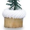 24 ct - Evergreen Trees for Cake and Cupcake Decorating