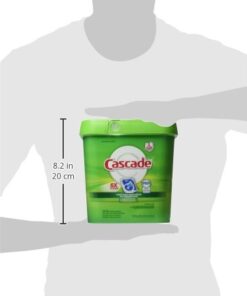 Cascade Original Dishwasher Pods, Actionpacs Dishwasher Detergent Tablets, Fresh Scent, 105 Count (Packaging May Vary) 105 Count (Pack of 1) 19 319YP2xcWCL