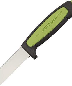 Morakniv Craftline Carbon Steel Wood Chisel Knife With Sheath for Wood Carving, 3 Inch 3.0" 30 31AaiA7g6SL