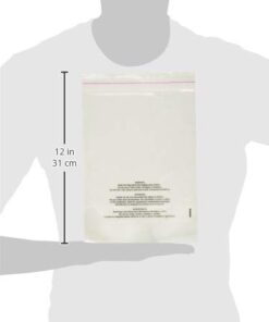 Uline Clear Poly Mailers Plastic Bundle Bags 8" x 10" 1.5 mil Suffocation Warning Bags, 100 Pack (S-16790) 3 31ArqrKCS2L