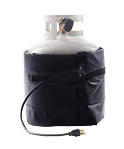 Powerblanket PBL20 Gas Cylinder Heater (Propane), Fits 20 lb, 30 & 40lb Gas Tanks Fits 20/30/40 - Pounds Gas Cylinder/Propane 16 31B6T SEq6L