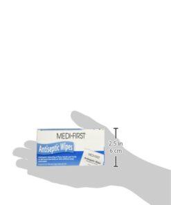Medique Medi-First Antiseptic Wipes, Benzalkonium Chloride Cleansing Towelettes, 20 Pack - 21471 20 Wipes 6 31BBnYXCLWL