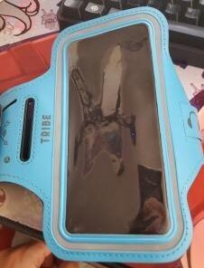 TRIBE Running Phone Holder Armband. iPhone & Galaxy Cell Phone Sports Arm Bands for Women, Men, Runners, Jogging, Walking, Exercise & Gym Workout. Fits All Smartphones. Adjustable Strap, CC/Key Pocket L: iPhone+/Pro Max/XR/XS Max/Galaxy+/Ultra/Note 18 31BDvAynnL