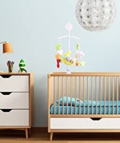 AFUNTA Baby Crib Mobile Music Box Holder Arm Bracket Nut Screw Box Mobile 14 31BEeCK1byL