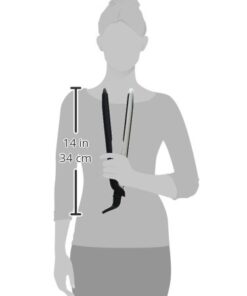 Remington Pearl Pro Ceramic Flat Iron Hair Straightener, 1-inch Floating Plates, Fast 30 Second Heat up, Black & White 1 Count (Pack of 1) 30 31BewBLoj0L 1