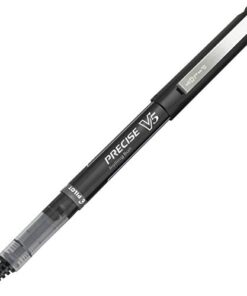 Pilot, Precise V5, Capped Liquid Ink Rolling Ball Pens, Extra Fine Point 0.5 mm, Black, Pack of 12 22 31C3QpFK4GL
